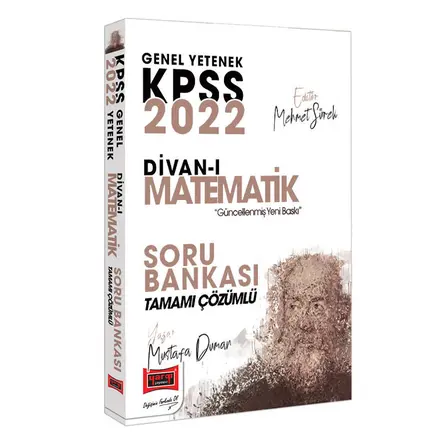 Yargı 2022 KPSS Genel Yetenek Divan-ı Matematik Tamamı Çözümlü Soru Bankası