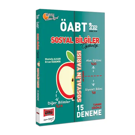Yargı 2022 ÖABT Sosyal Bilgiler Öğretmenliği Sosyalin Yarısı Tamamı Çözümlü 15 Deneme
