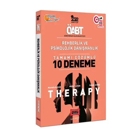 Yargı 2022 ÖABT Rehberlik ve Psikolojik Danışmanlık Therapy Tamamı Çözümlü 10 Deneme