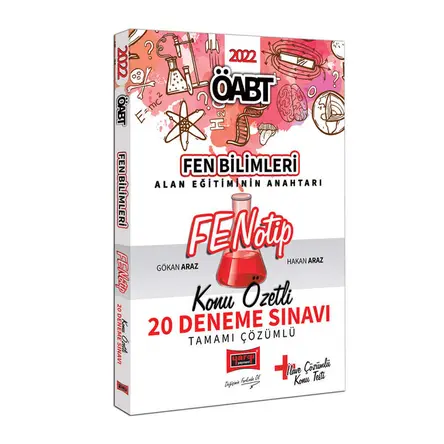Yargı 2022 ÖABT Fen Bilimleri Fenotip Tamamı Çözümlü Konu Özetli 20 Deneme Sınavı