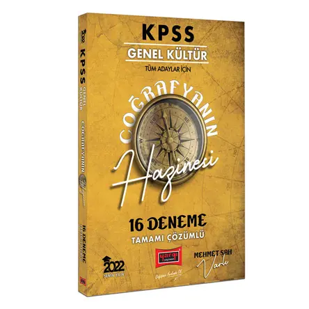 Yargı 2022 KPSS Genel Kültür Tüm Adaylar İçin Coğrafyanın Hazınesi Tamamı Çözümlü 16 Deneme