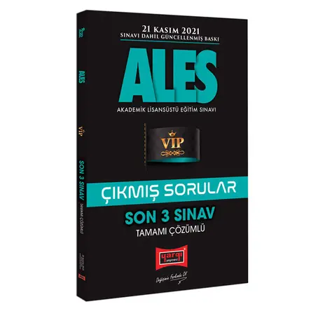 Yargı ALES Son 3 Sınav Tamamı Çözümlü Çıkmış Sorular