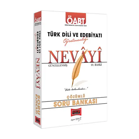 Yargı 2022 ÖABT NEVAYİ Türk Dili ve Edebiyatı Öğretmenliği Çözümlü Soru Bankası