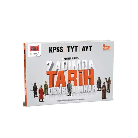 Yargı 2022 KPSS TYT AYT 7 Adımda Tarih Deneme Tekrar