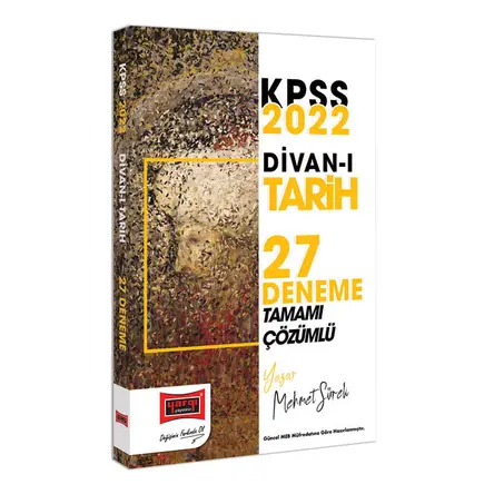 Yargı 2022 KPSS Divan-ı Tarih Tamamı Çözümlü 27 Deneme
