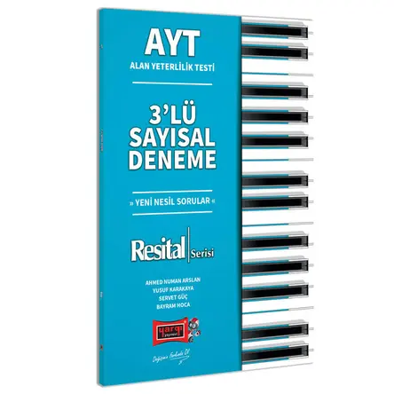 Yargı AYT Resital Serisi 3’lü Sayısal Deneme