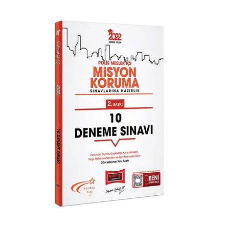 Yargı 2022 Polis Meslek İçi Misyon Koruma Sınavlarına Hazırlık 10 Deneme Sınavı