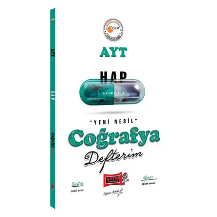 Yargı Hap AYT Coğrafya Defterim