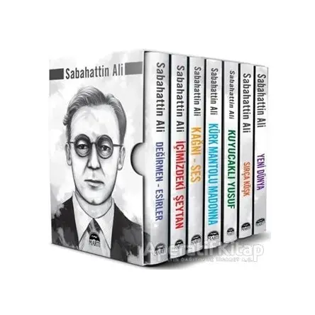 Sabahattin Ali Seti (7 Kitap Takım Kutulu) - Sabahattin Ali - Martı Yayınları