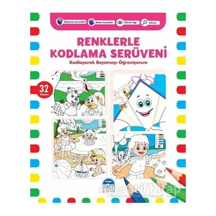 Renklerle Kodlama Serüveni 5 - Kerem Altındağ - Martı Çocuk Yayınları