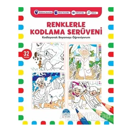 Renklerle Kodlama Serüveni 6 - Kerem Altındağ - Martı Çocuk Yayınları