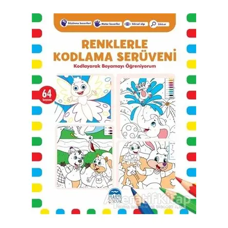 Renklerle Kodlama Serüveni 7 - Kerem Altındağ - Martı Çocuk Yayınları