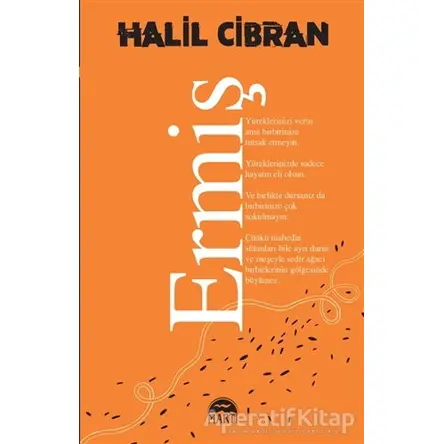 Ermiş - Halil Cibran - Martı Yayınları