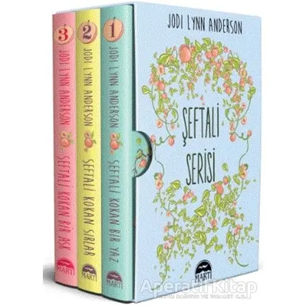 Şeftali Serisi (3 Kitap Takım) - Jodi Lynn Anderson - Martı Yayınları