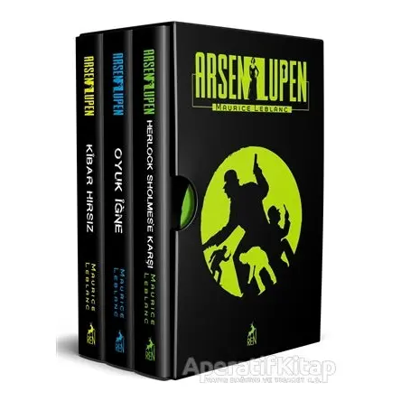 Arsen Lüpen Seti (3 Kitap Takım) - Maurice Leblanc - Ren Kitap