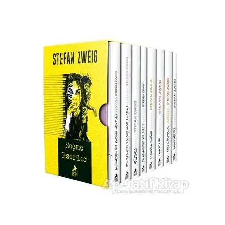 Stefan Zweig Seçme Eserler Seti (8 Kitap Takım) - Stefan Zweig - Ren Kitap