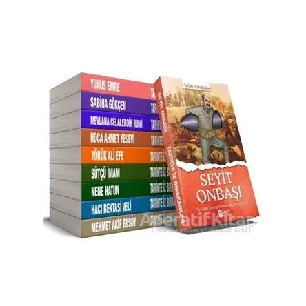 Tarihte İz Bırakanlar Seti (10 Kitap Takım) - Turan Tektaş - Parola Yayınları