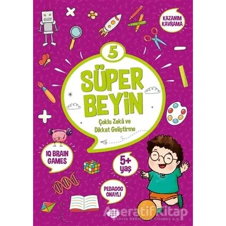 Süper Beyin 5 (5+ Yaş) - Kolektif - Dokuz Çocuk
