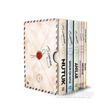 Atatürk Kitaplığı (6 Kitap Kutulu Set) - Mustafa Kemal Atatürk - Dokuz Yayınları