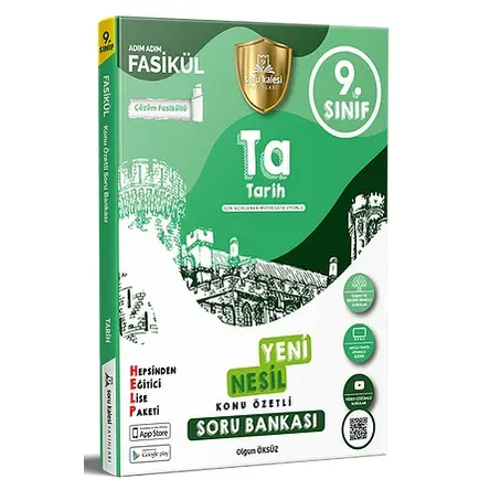 Soru Kalesi 9. Sınıf Tarih Konu Özetli Soru Bankası Soru