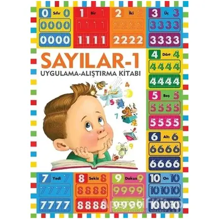 Sayılar 1 / Uygulama - Alıştırma Kitabı - Kolektif - Halk Kitabevi
