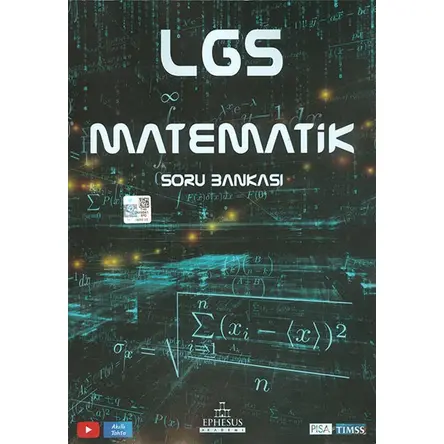 LGS 8.Sınıf Matematik Soru Bankası Ephesus Akademi