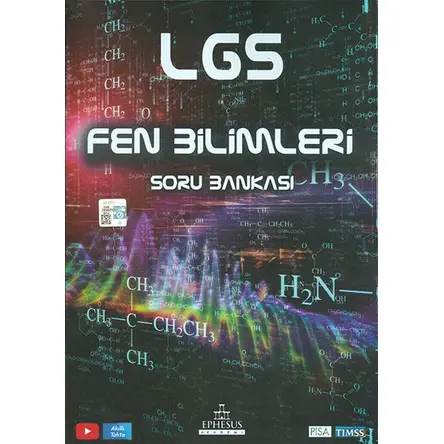 LGS 8.Sınıf Fen Bilimleri Soru Bankası Ephesus Akademi