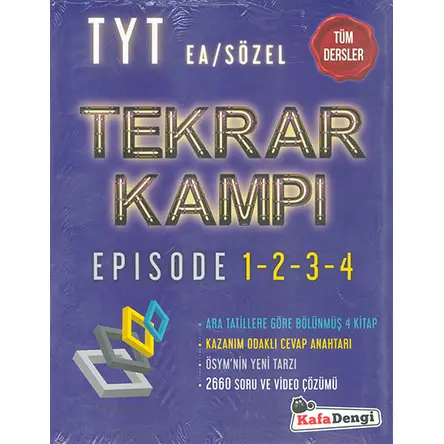 KafaDengi TYT Tüm Dersler Tekrar Kampı (EA-Sözel)