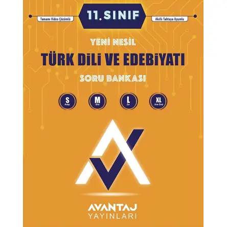 Avantaj 11. Sınıf Türk Dili ve Edebiyatı Soru Bankası