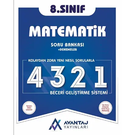 Avantaj 8. Sınıf Matematik Soru Bankası ve Deneme