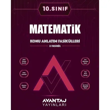 Avantaj 10. Sınıf Matematik Konu Anlatım Fasikülleri