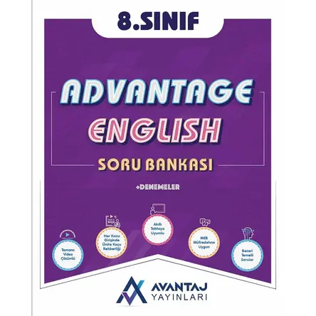 Avantaj 8. Sınıf İngilizce Soru Bankası ve Deneme