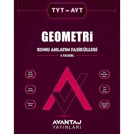 Avantaj TYT AYT Geometri Konu Fasikülleri