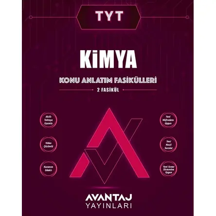 Avantaj TYT Kimya Konu Fasikülleri