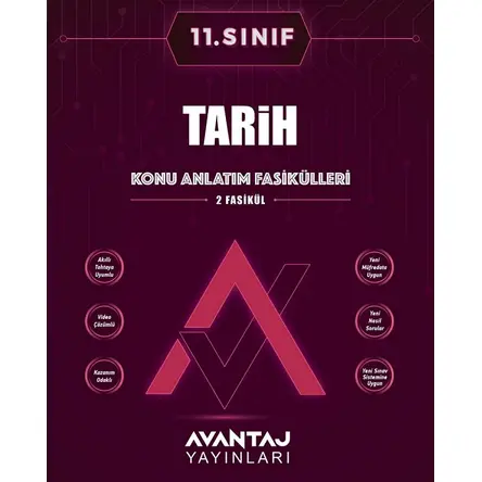 Avantaj 11. Sınıf Tarih Konu Anlatım Fasikülleri