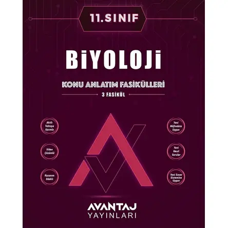 Avantaj 11. Sınıf Biyoloji Konu Anlatım Fasikülleri