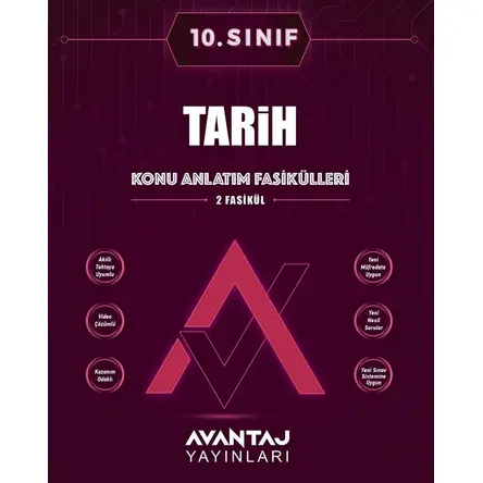Avantaj 10. Sınıf Tarih Konu Anlatım Fasikülleri