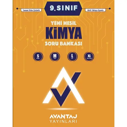 Avantaj 9. Sınıf Kimya Soru Bankası 2024 öncesi müfredat