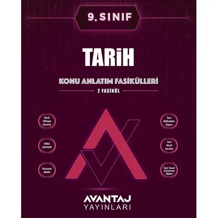 Avantaj 9. Sınıf Tarih Konu Anlatım Fasikülleri 2024 öncesi müfredat