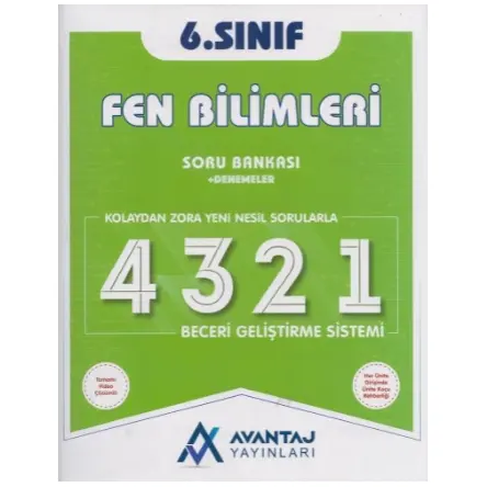 Avantaj 6. Sınıf Fen Bilimleri Soru Bankası ve Deneme