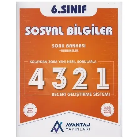 Avantaj 6. Sınıf Sosyal Bilgiler Soru Bankası ve Deneme