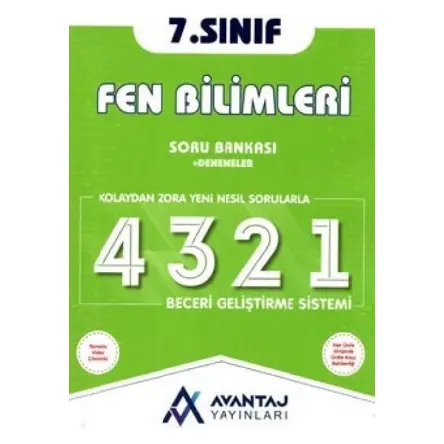 Avantaj 7. Sınıf Fen Bilimleri Soru Bankası Deneme