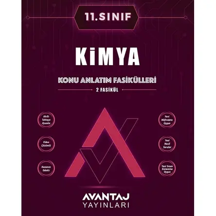 Avantaj 11. Sınıf Kimya Konu Anlatım Fasikülleri
