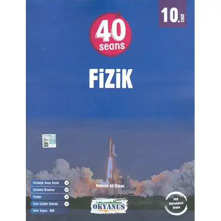 10.Sınıf 40 Seans Fizik Okyanus Yayınları