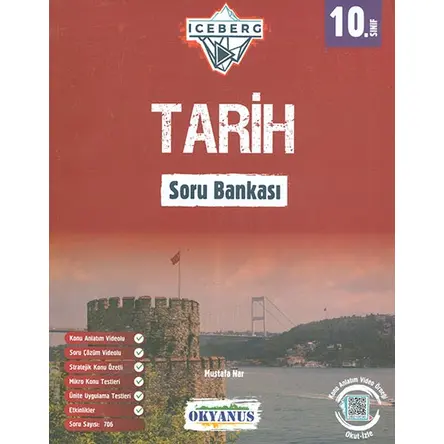 10.Sınıf Tarih Iceberg Soru Bankası Okyanus Yayınları