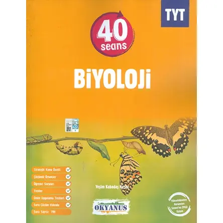 Okyanus TYT 40 Seans Biyoloji Soru Bankası