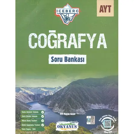 AYT Coğrafya Iceberg Soru Bankası Okyanus Yayınları