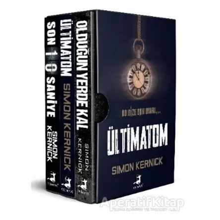Simon Kernick Seti - Hayatta Kal (3 Kitap Takım) - Simon Kernick - Olimpos Yayınları