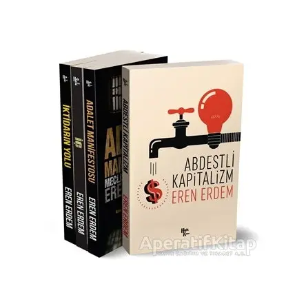 Eren Erdem Seti - 4 Kitap - Eren Erdem - Halk Kitabevi