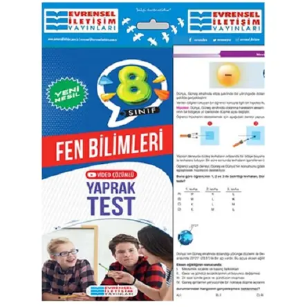 Evrensel İletişim 8.Sınıf Fen Bilimleri Yeni Nesil Yaprak Test